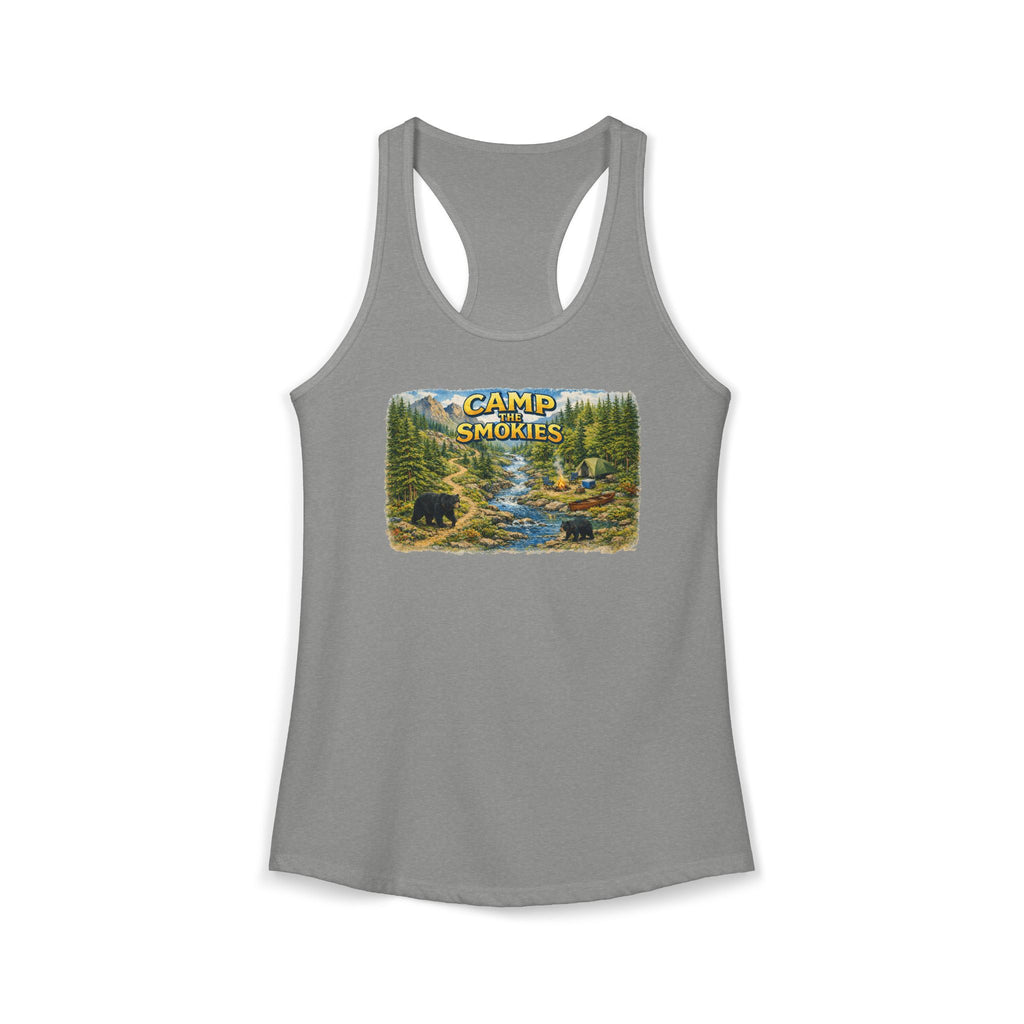 Smoky Mountains Camp River Racerback Tank — Back to Nature