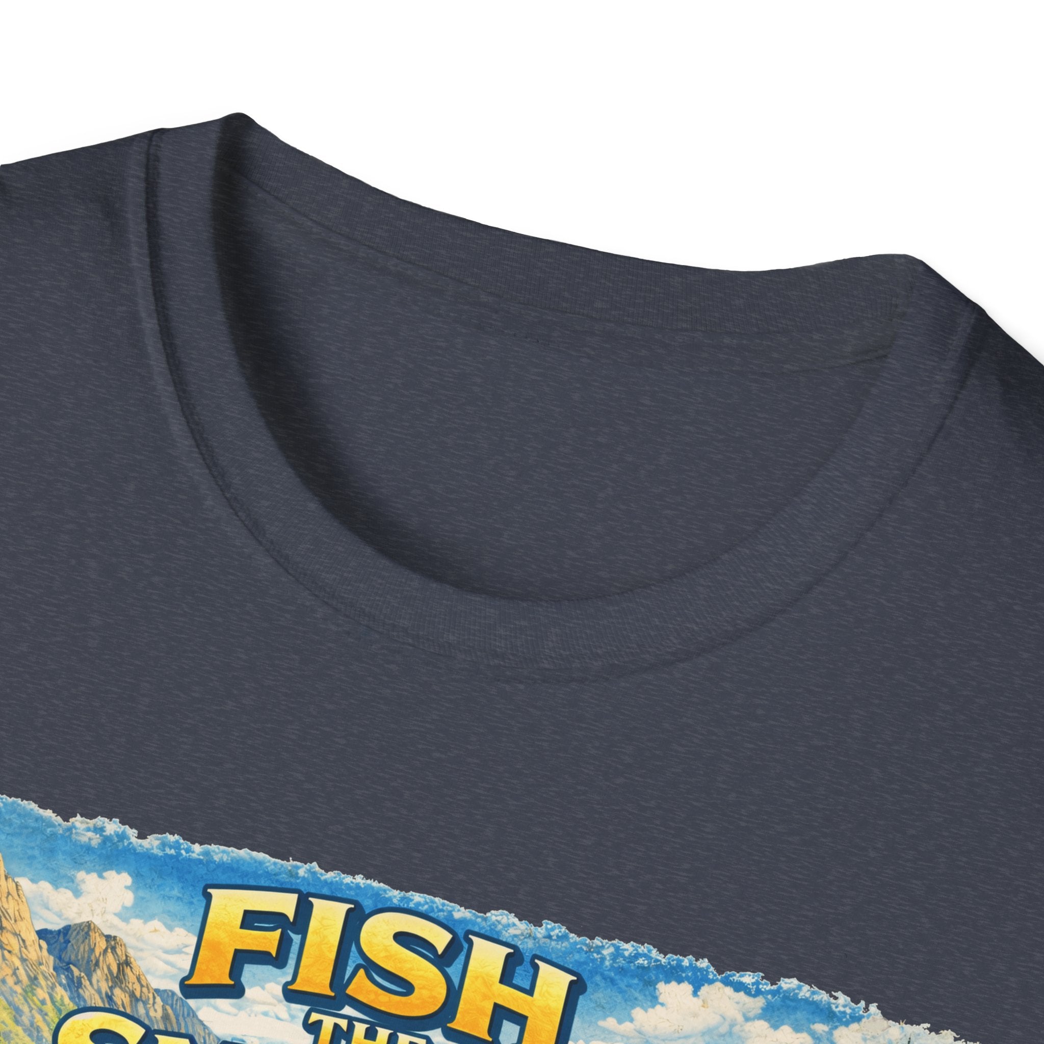 Fish the Smokies Unisex T-Shirt — Scenic Fishing River Graphic Tee