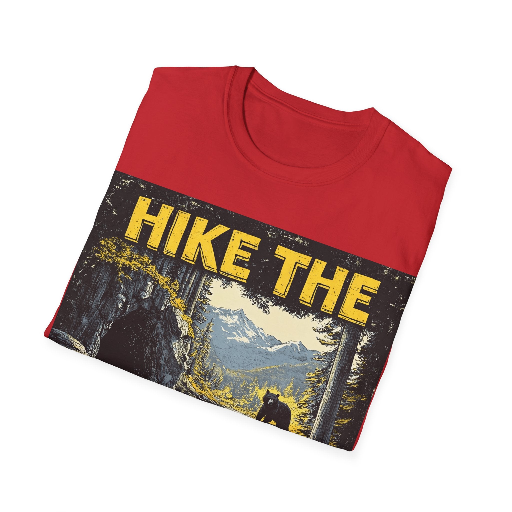 Hike the Smokies T-Shirt — Vintage Smoky Mountains Hiking Tee
