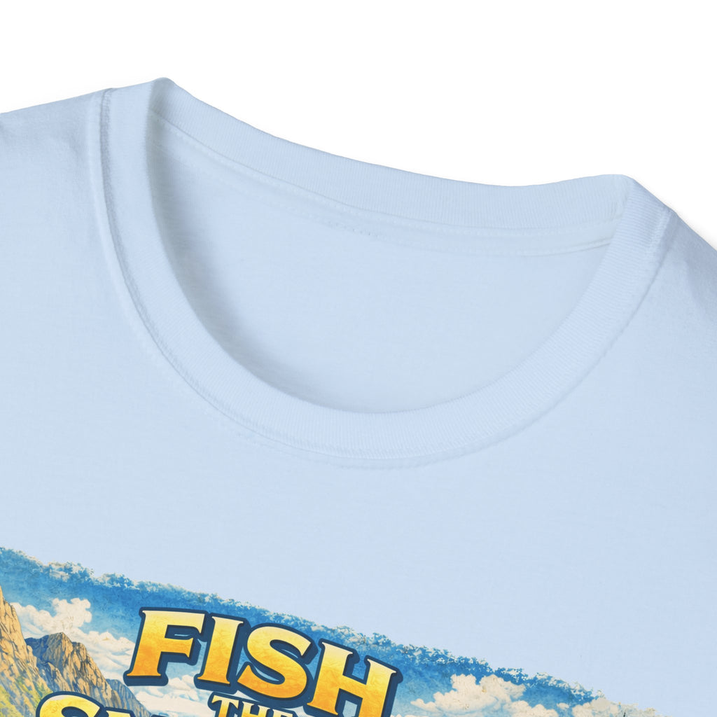 Fish the Smokies Unisex T-Shirt — Scenic Fishing River Graphic Tee