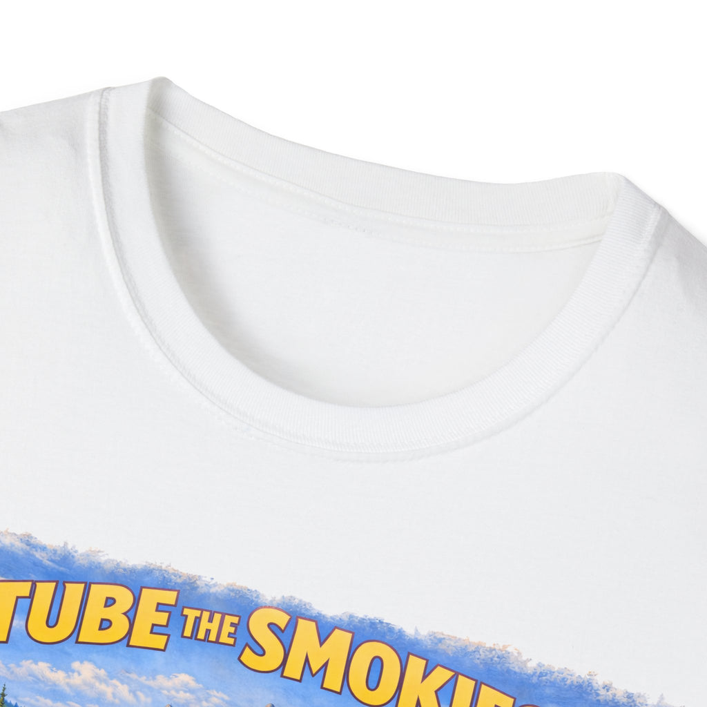 Tube the Smokies Unisex T-Shirt — River Tubing Graphic Tee for Smoky Mountains Fans