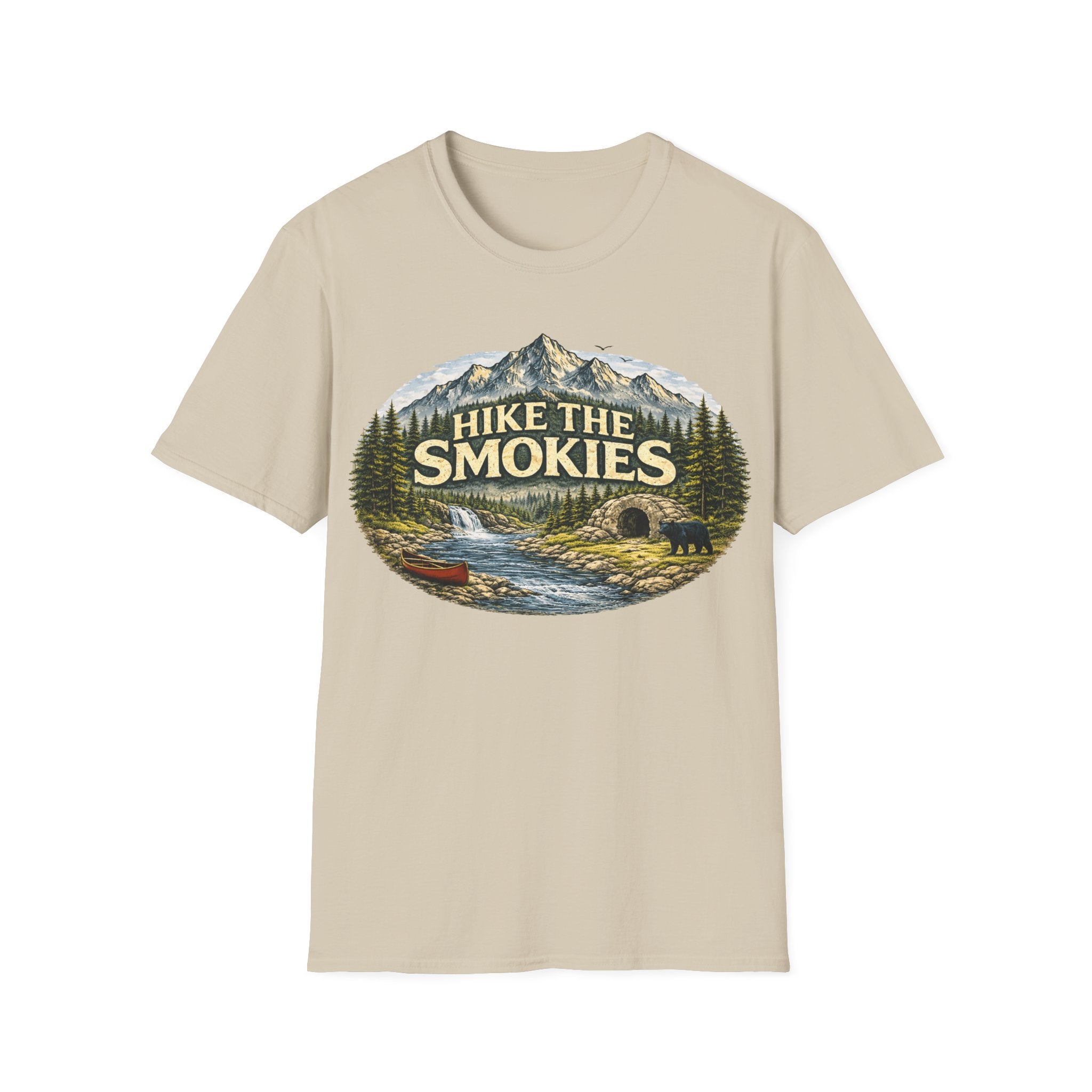 Hike the Smokies T-Shirt — Smoky Mountains Unisex Hiking Tee
