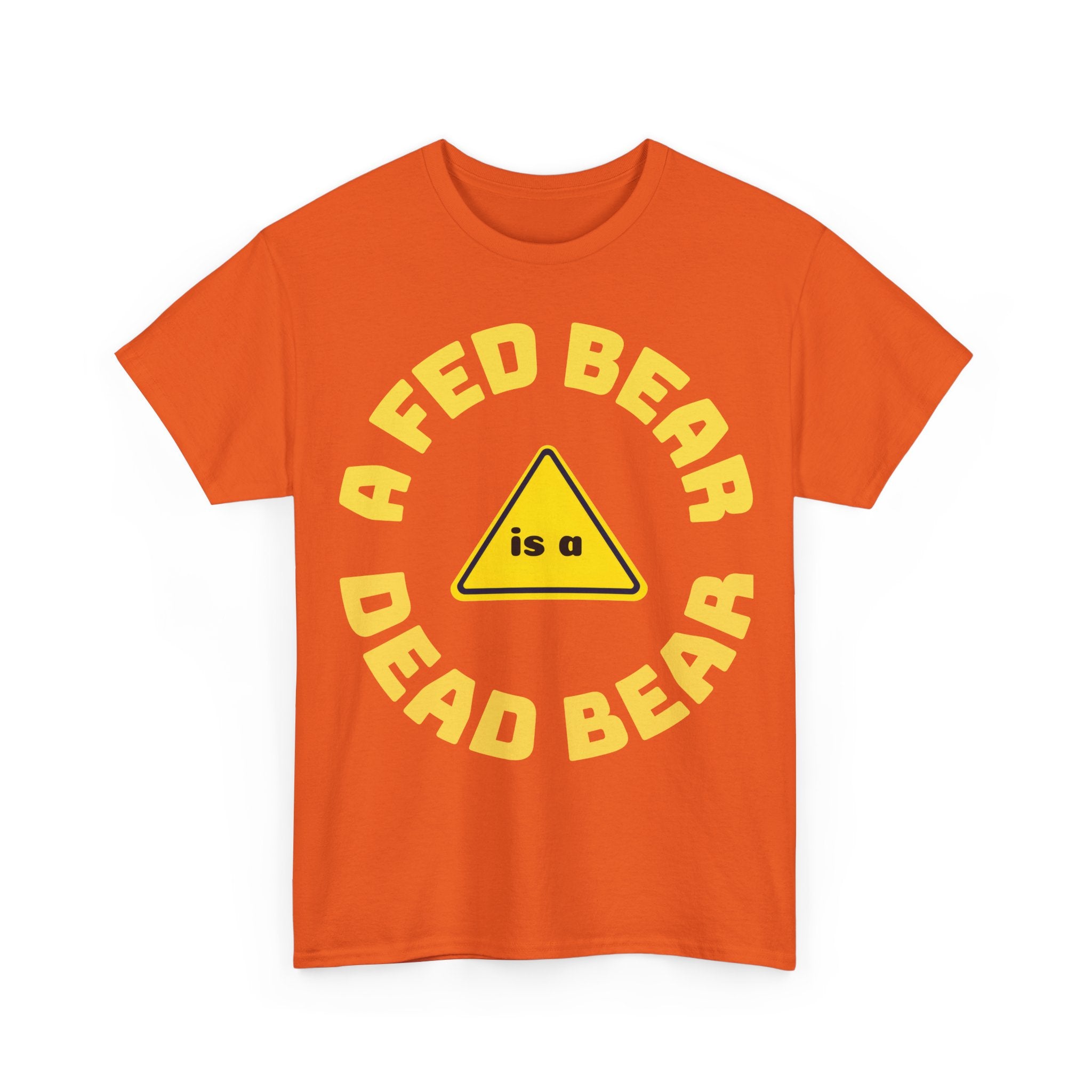 Fed Bear Unisex Cotton T-shirt — Stoic Wilderness Reminder