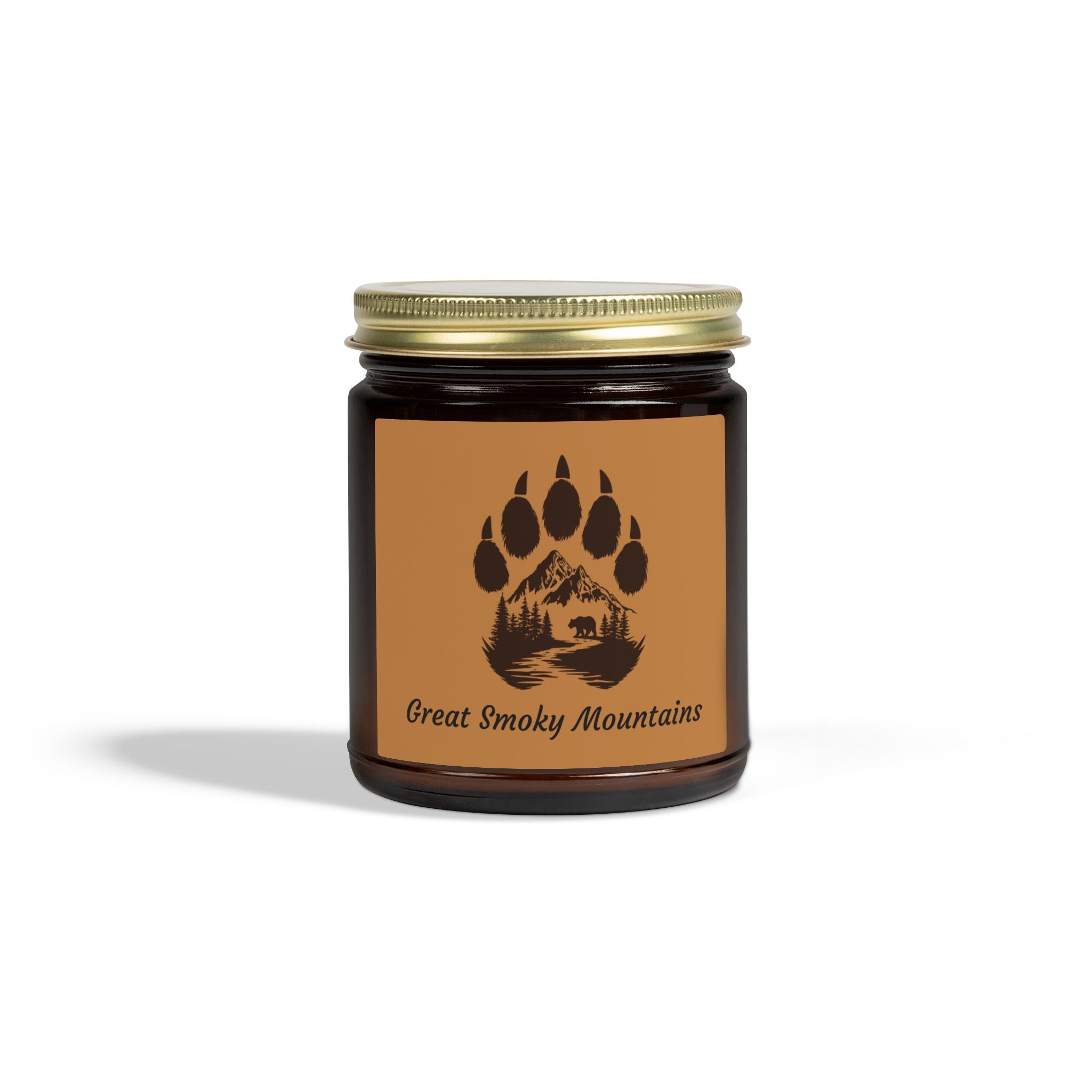 Great Smoky Mountains Scented Candle — Coconut Apricot Wax (4oz/9oz)