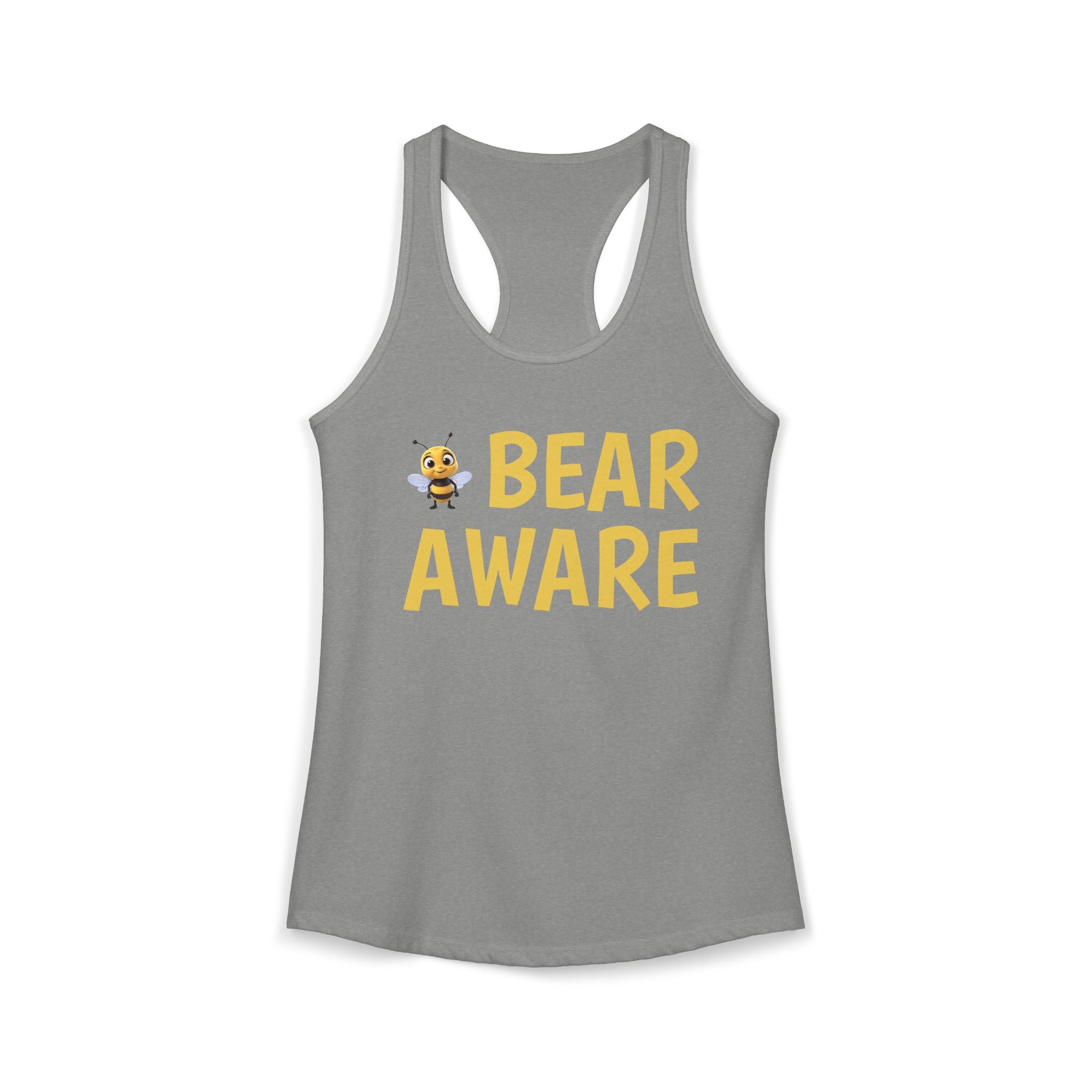 Women's Ideal Racerback Tank - Wildlife Awareness Message