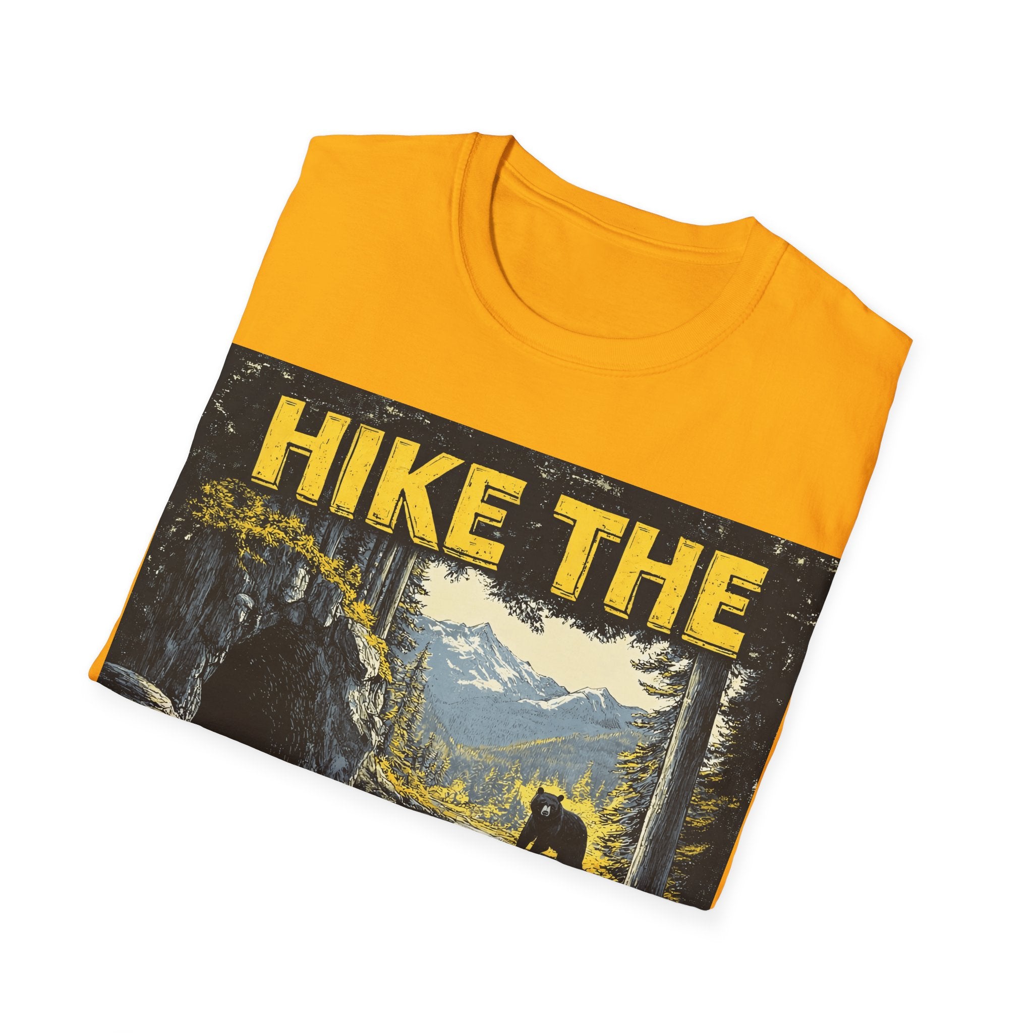Hike the Smokies T-Shirt — Vintage Smoky Mountains Hiking Tee