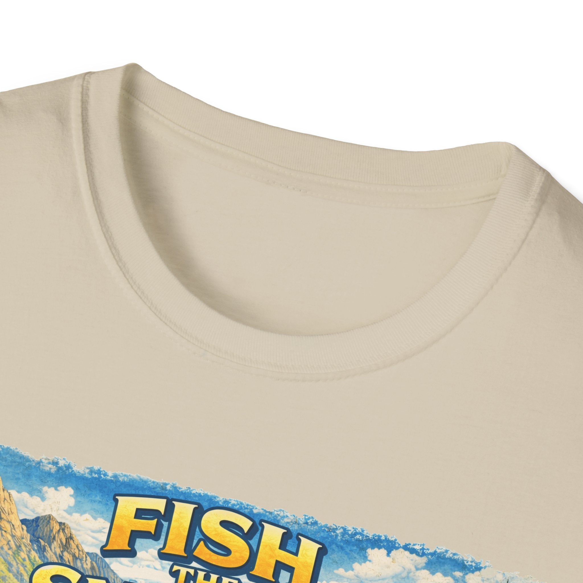 Fish the Smokies Unisex T-Shirt — Scenic Fishing River Graphic Tee
