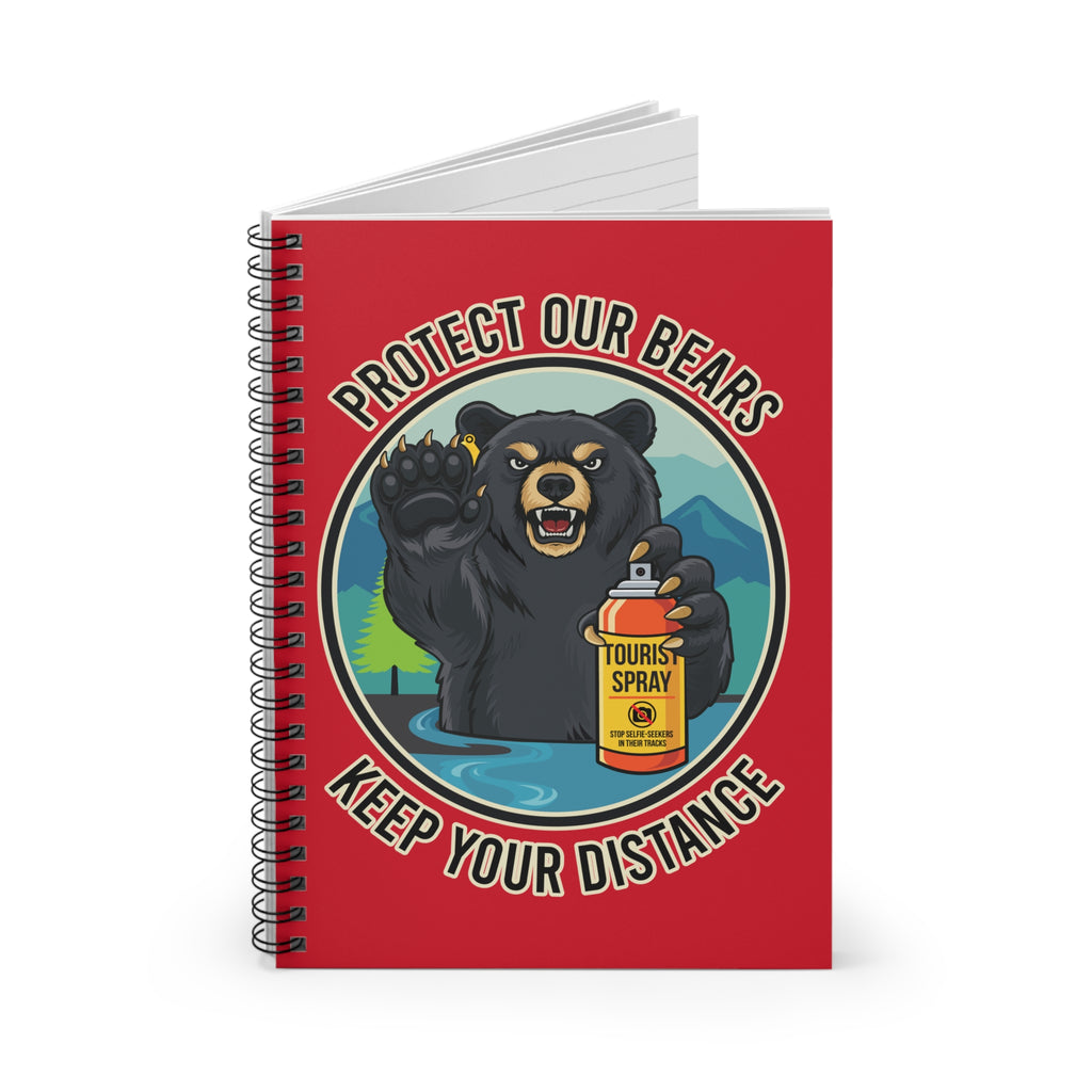 Protect Our Bears   Notebook | Spiral Ruled Journal