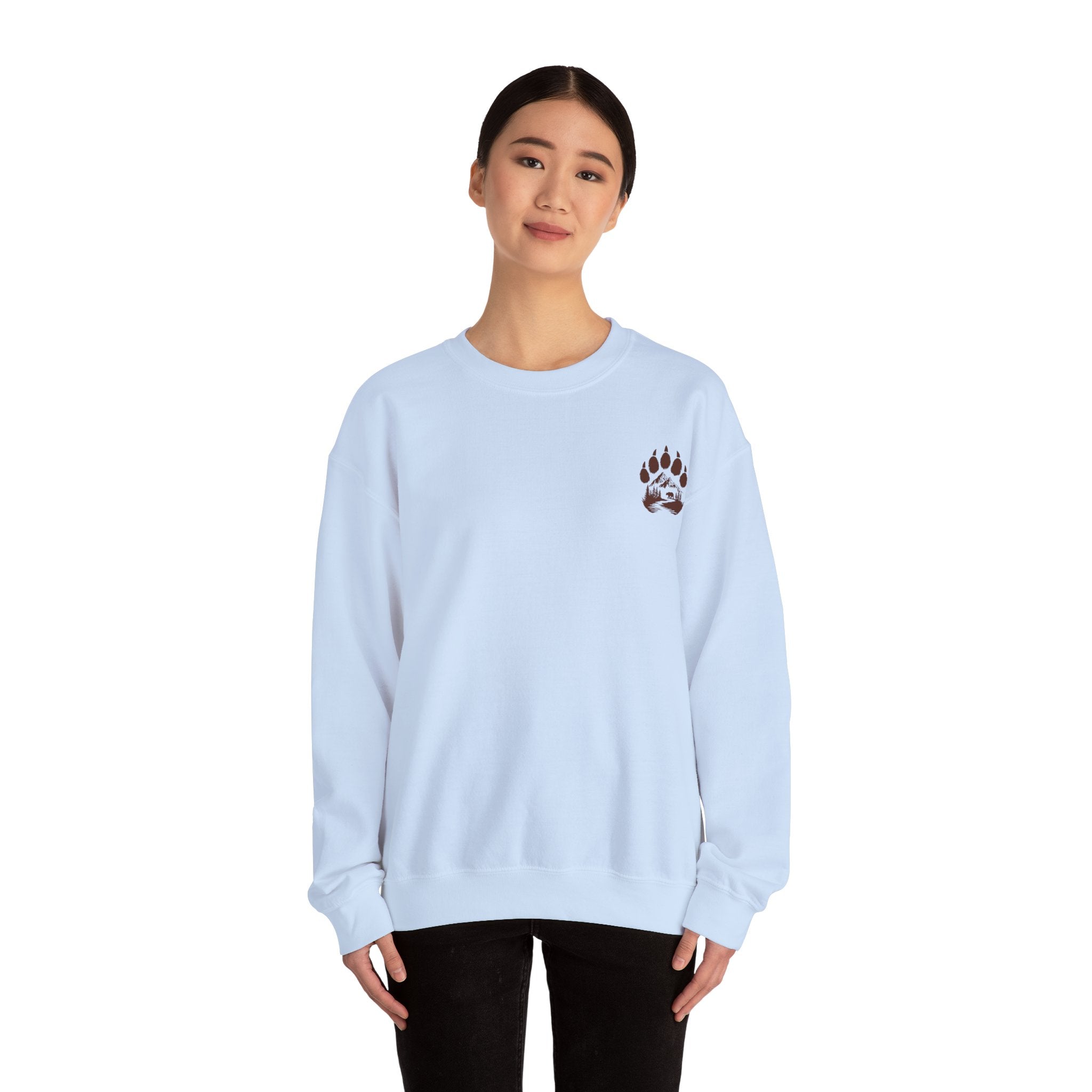 Make Your Mark  Unisex Crewneck Sweatshirt /  Wildlife Advocacy