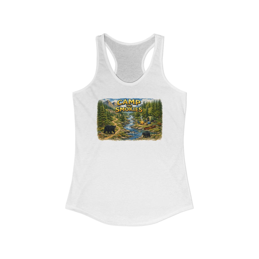 Smoky Mountains Camp River Racerback Tank — Back to Nature