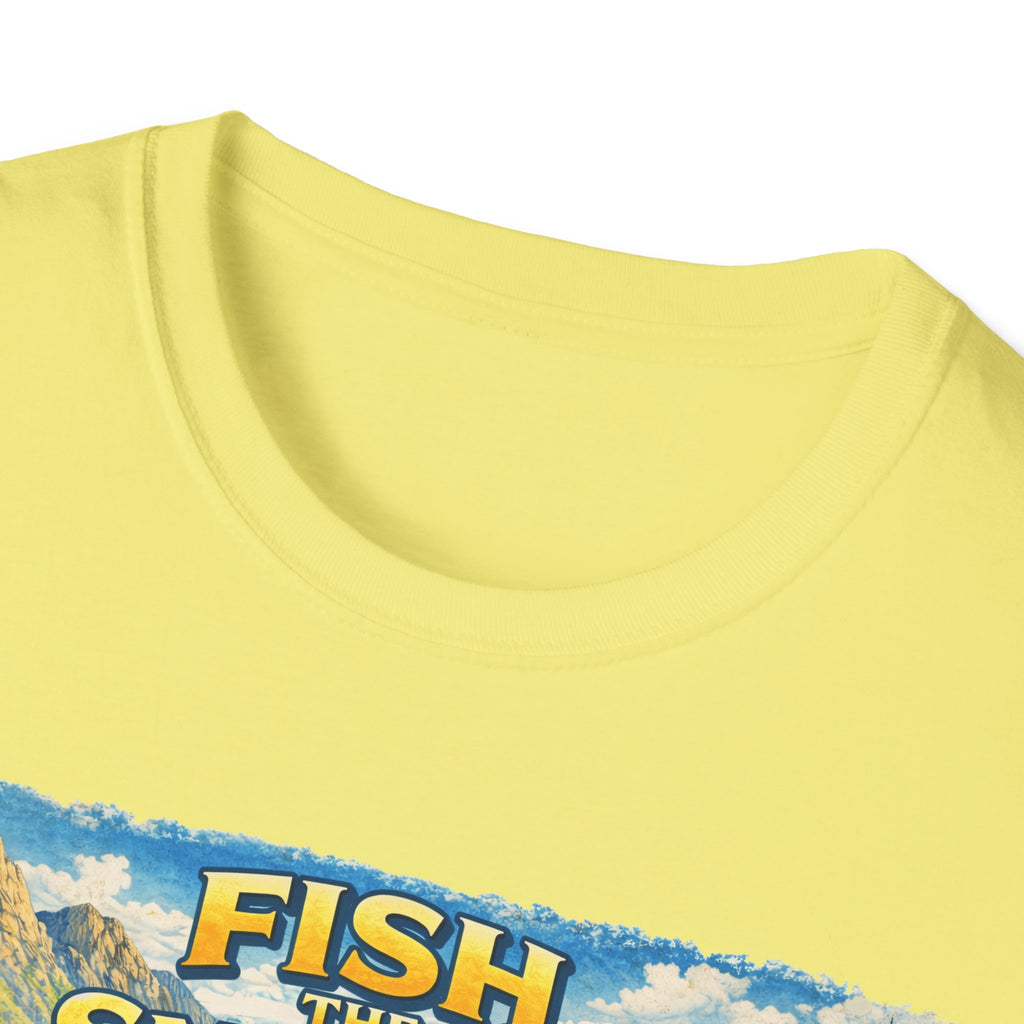 Fish the Smokies Unisex T-Shirt — Scenic Fishing River Graphic Tee