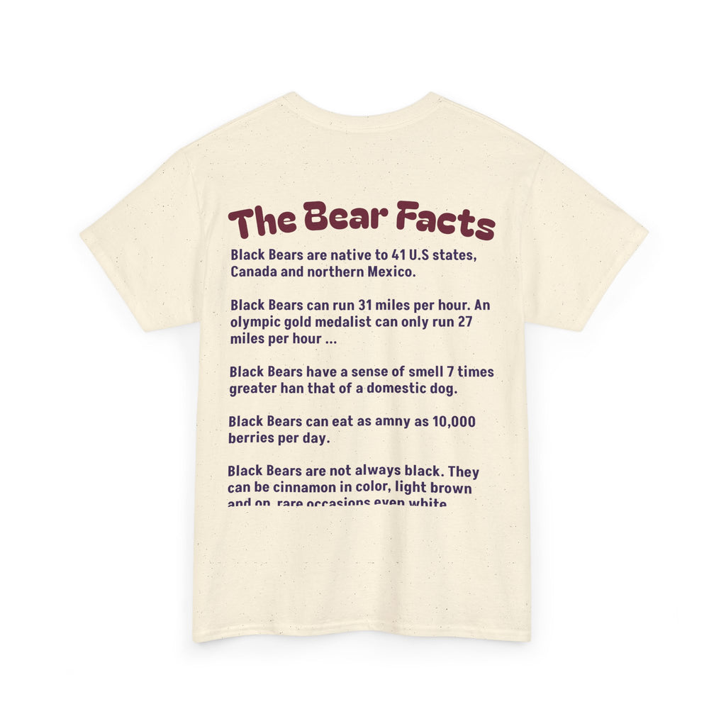 Smoky Mountain Black Bear Facts - Unisex Tee