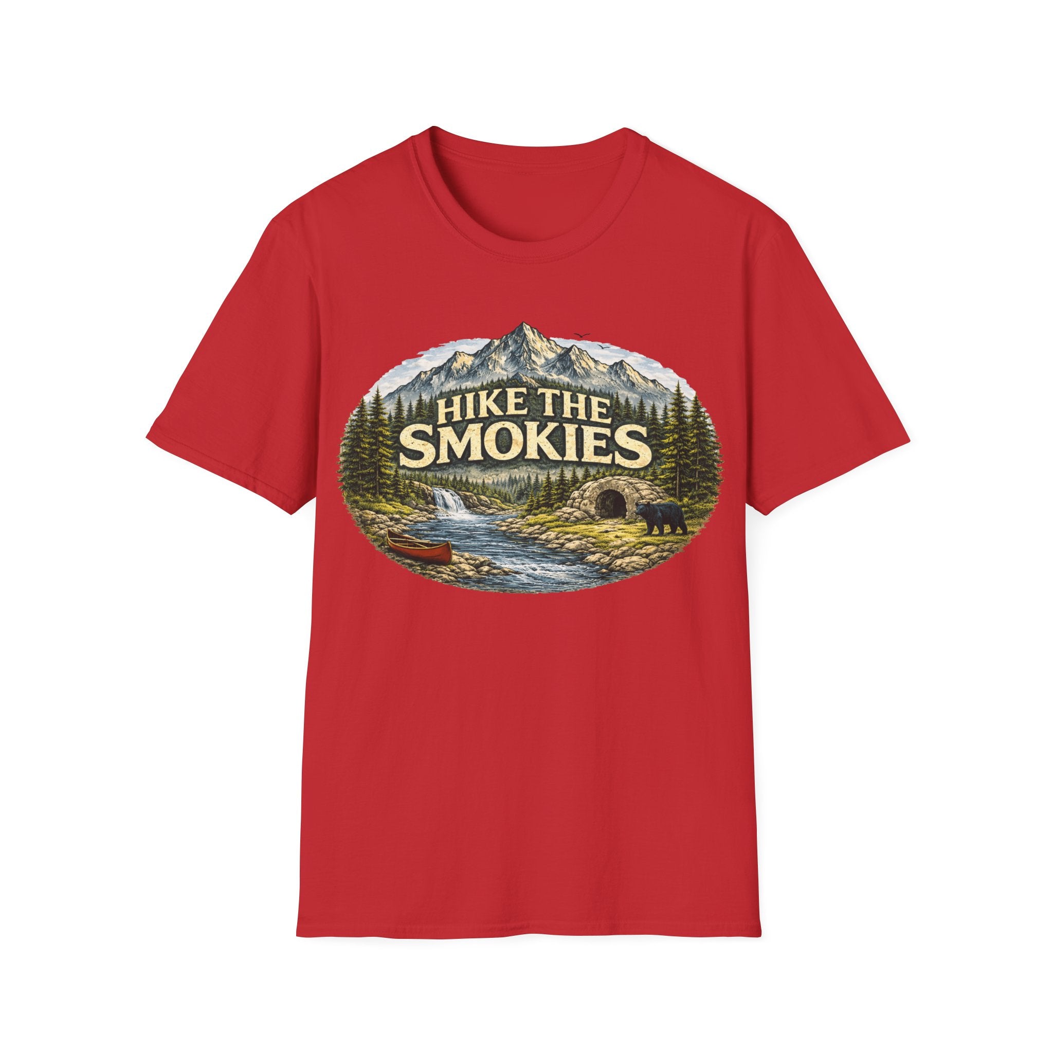 Hike the Smokies T-Shirt — Smoky Mountains Unisex Hiking Tee