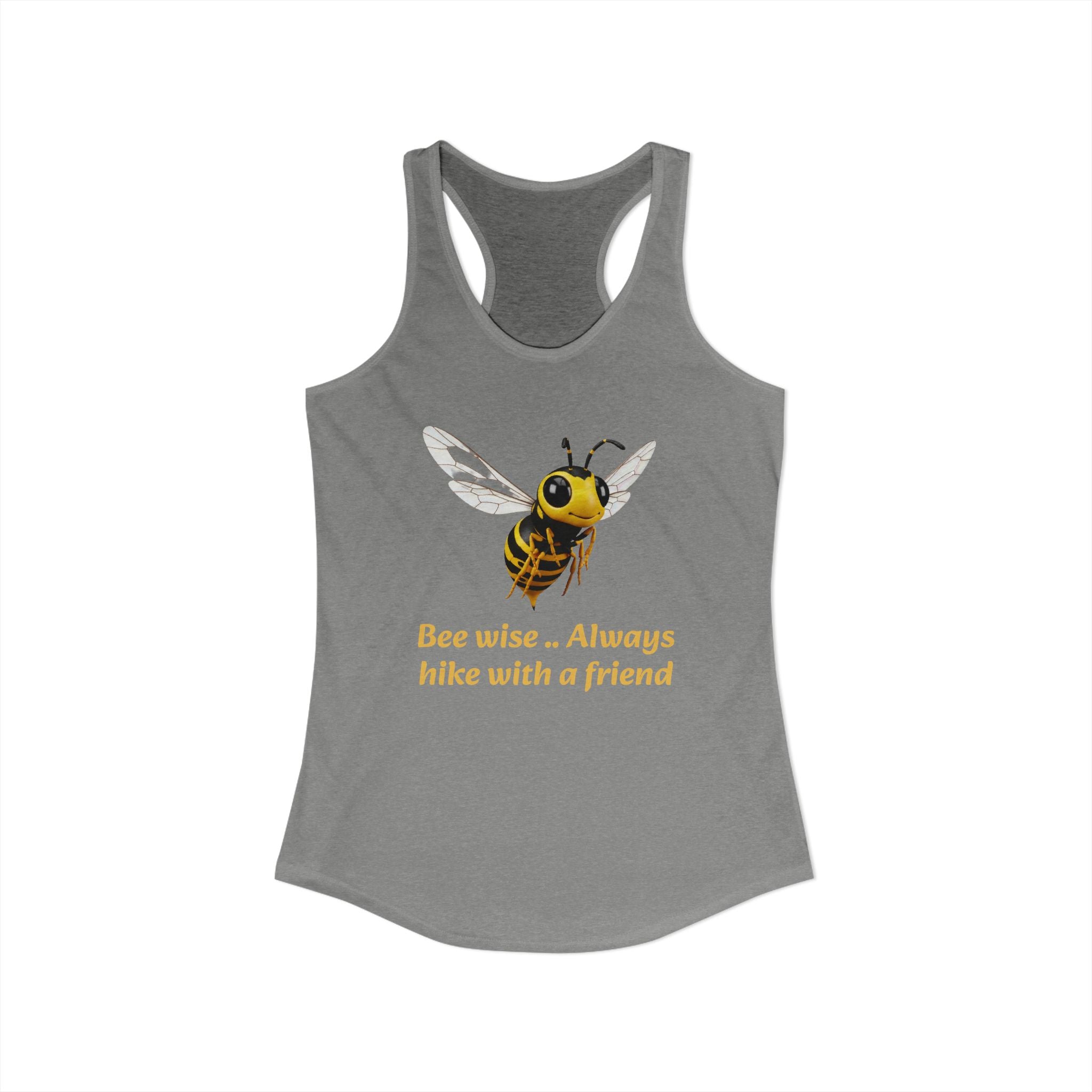Bee Hiking Tank — "Always Hike With a Friend" Racerback Tank