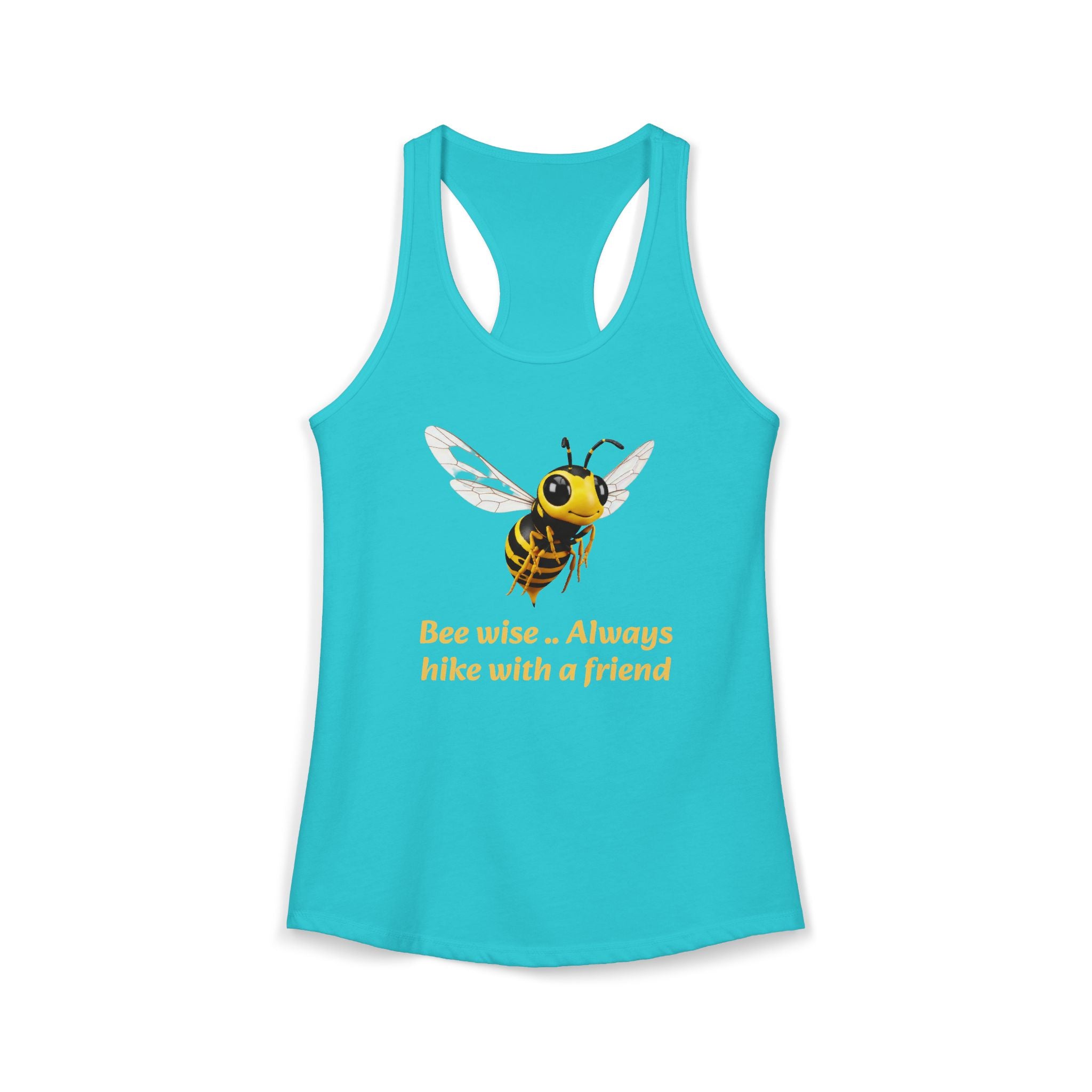 Bee Hiking Tank — "Always Hike With a Friend" Racerback Tank
