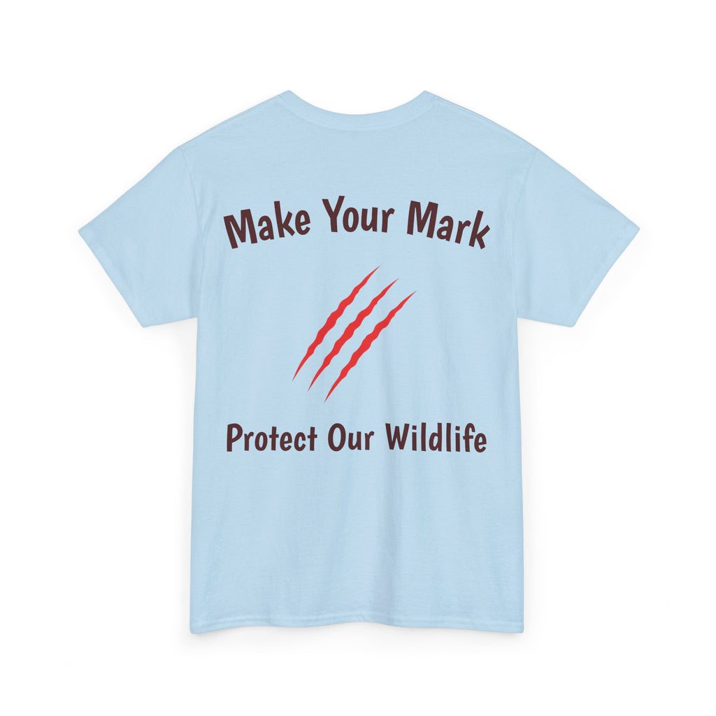 Make Your Mark Unisex Cotton T-Shirt / Wildlife Conservation