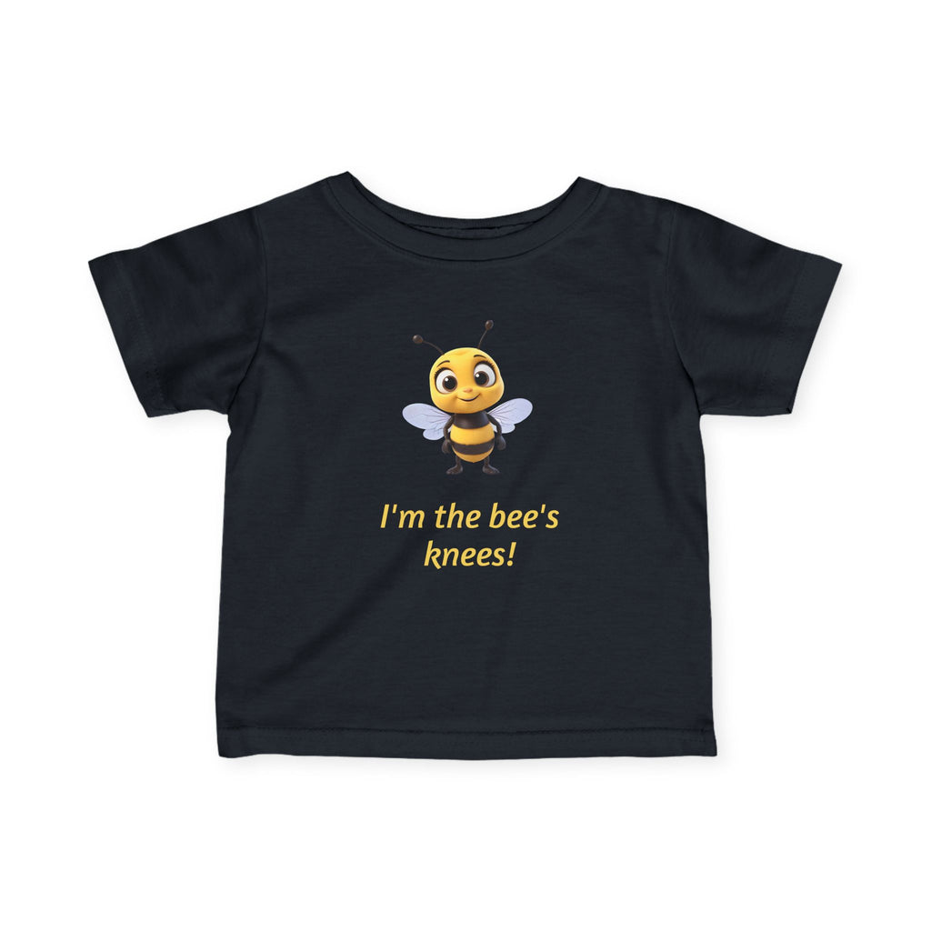 Baby T-Shirt — Cute Bee Graphic "I'm the bee's knees!" Infant Tee