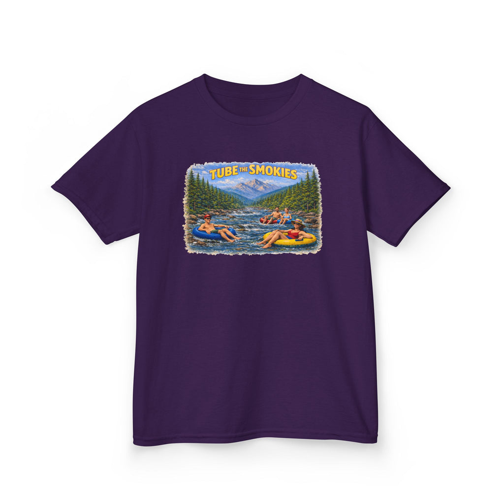 Kids Tee — 'Tube the Smokies' River Float Graphic