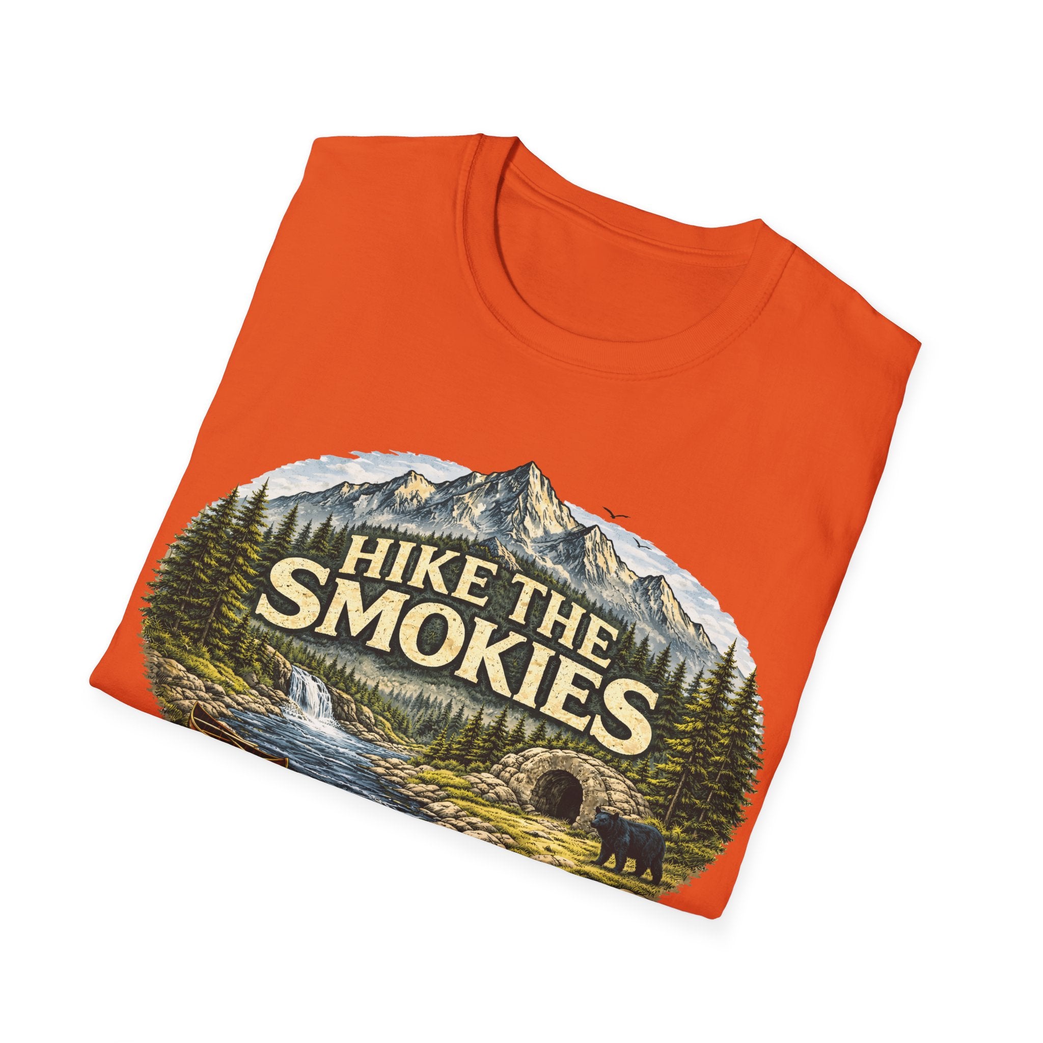 Hike the Smokies T-Shirt — Smoky Mountains Unisex Hiking Tee