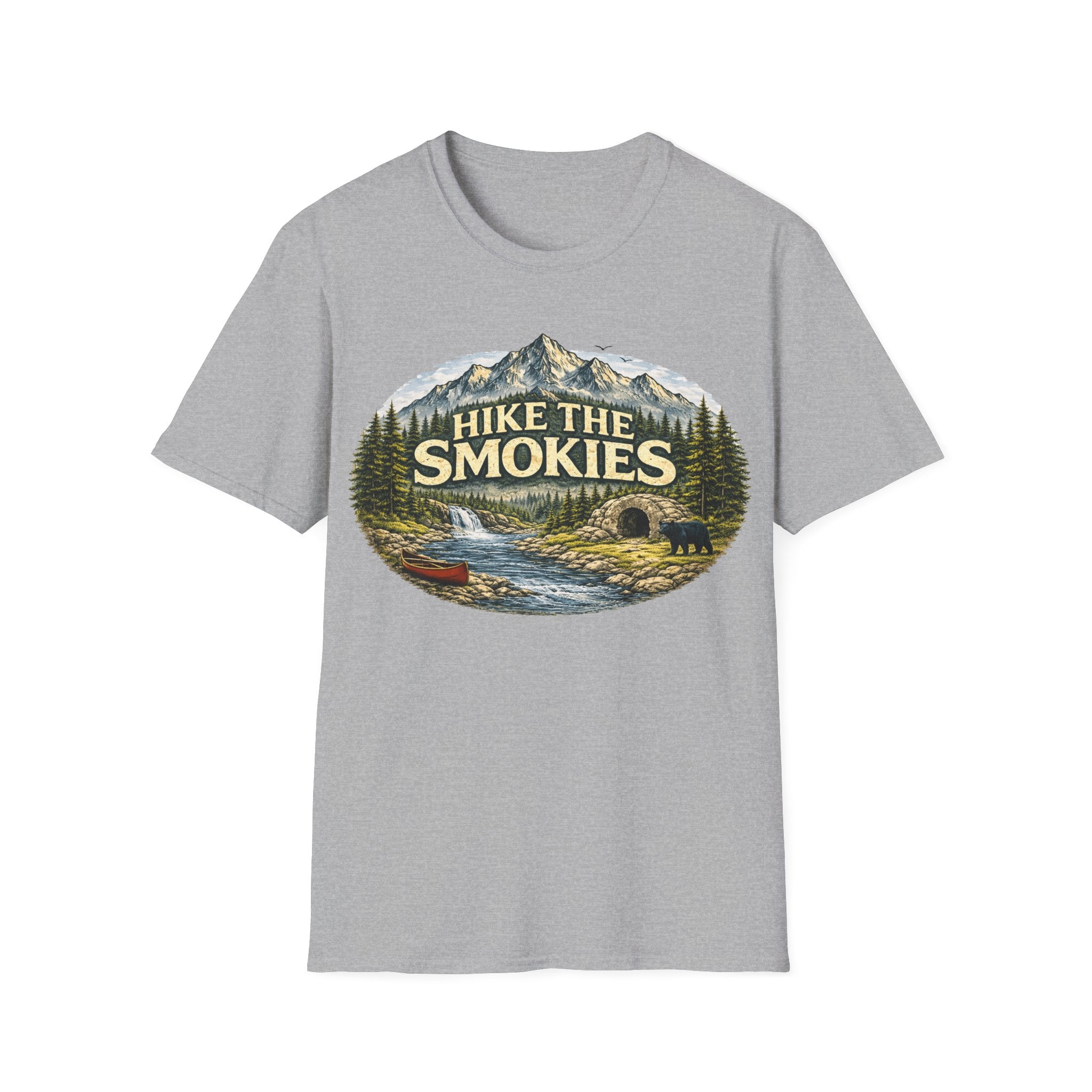 Hike the Smokies T-Shirt — Smoky Mountains Unisex Hiking Tee