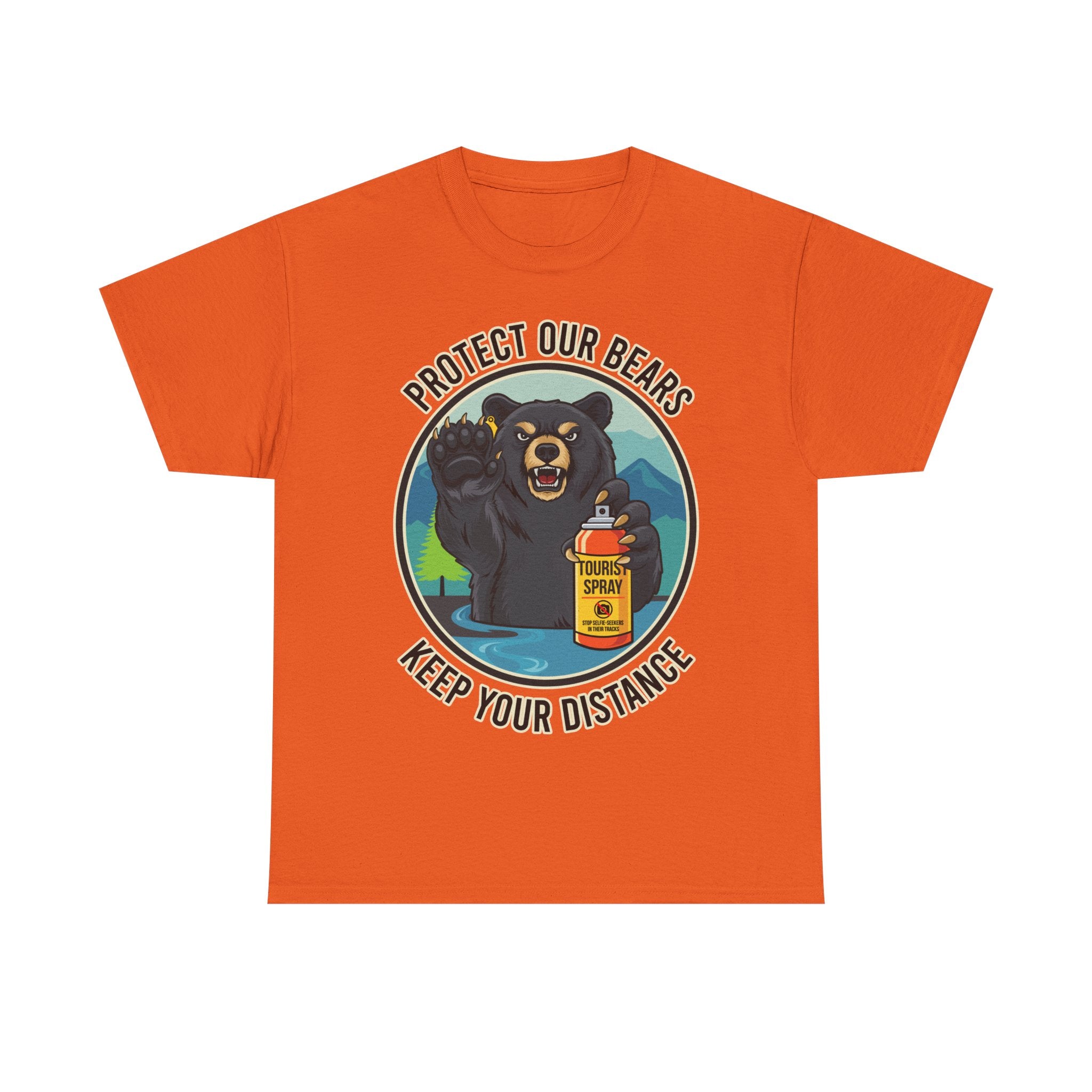 Smoky Mountain Black Bear Unisex Tee | Funny Wildlife Graphic