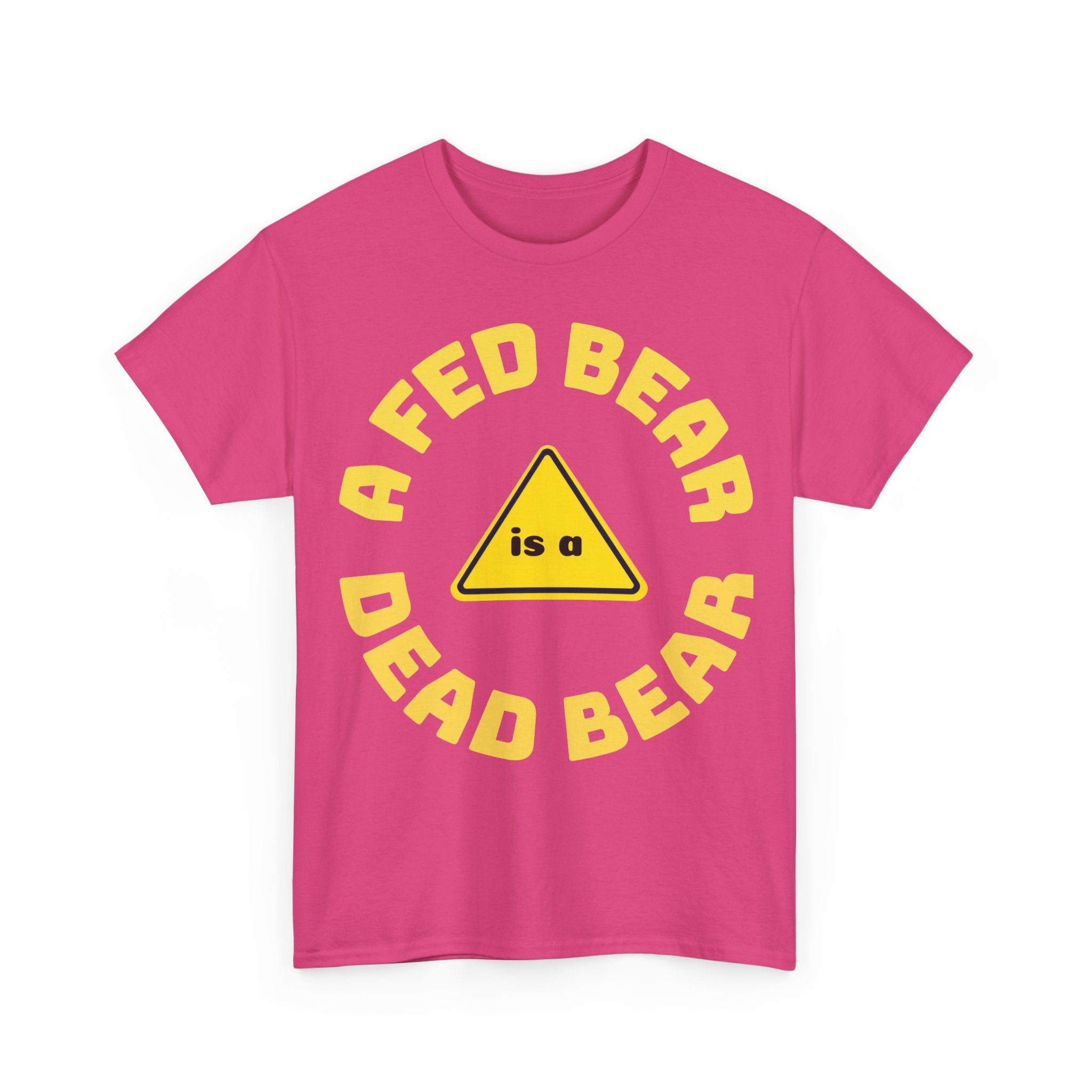 Fed Bear Unisex Cotton T-shirt — Stoic Wilderness Reminder