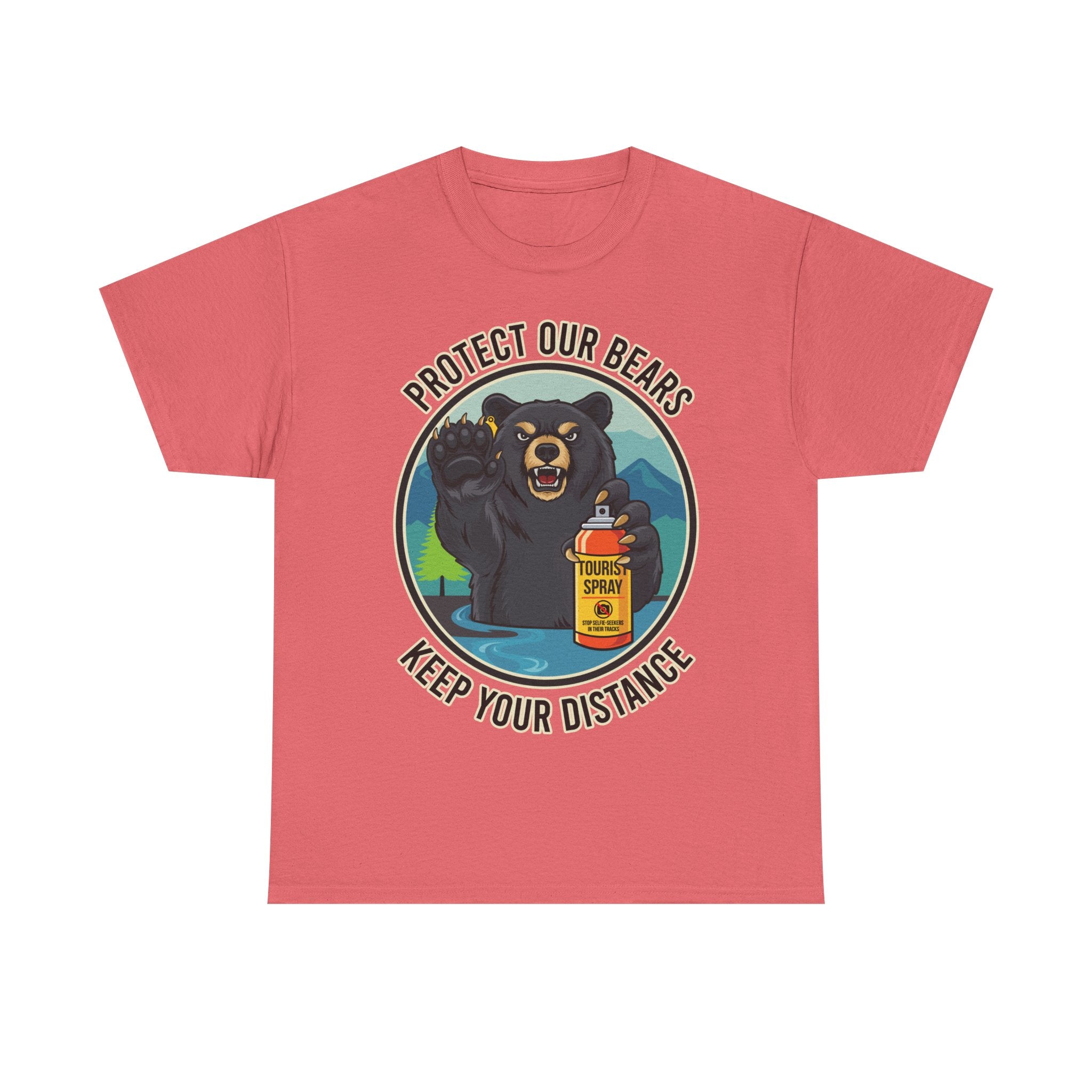 Smoky Mountain Black Bear Unisex Tee | Funny Wildlife Graphic