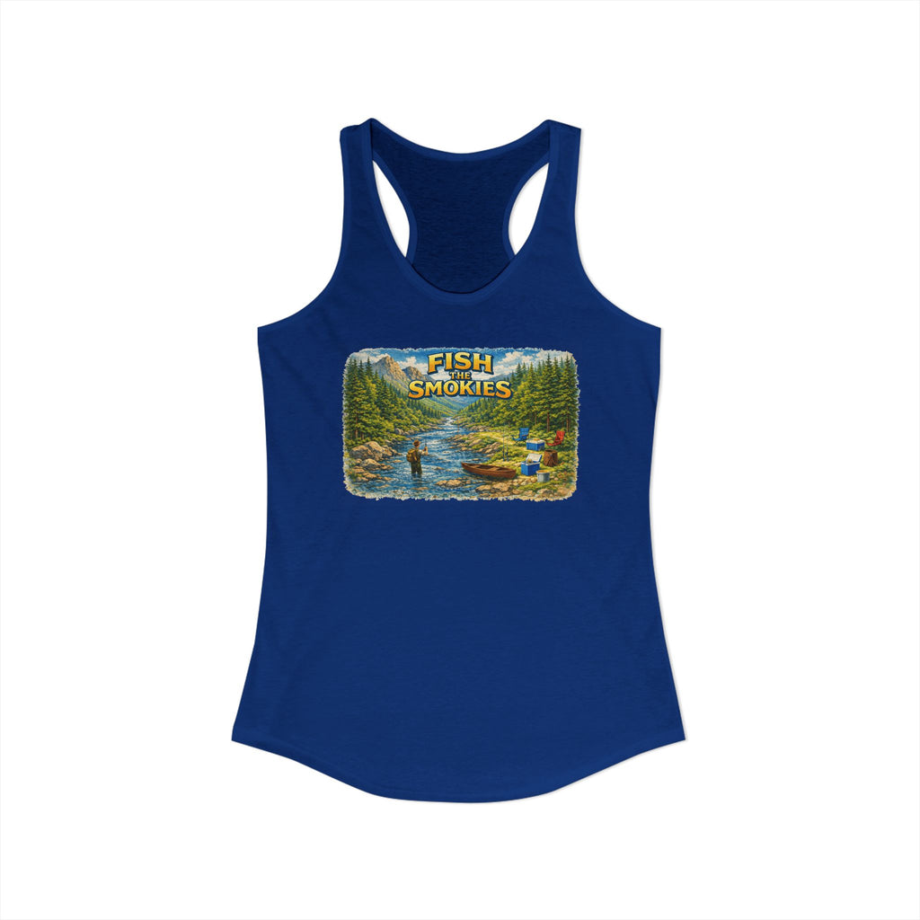 Fish The Smokies Women's Ideal Racerback Tank
