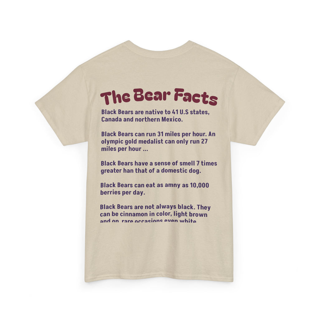 Smoky Mountain Black Bear Facts - Unisex Tee