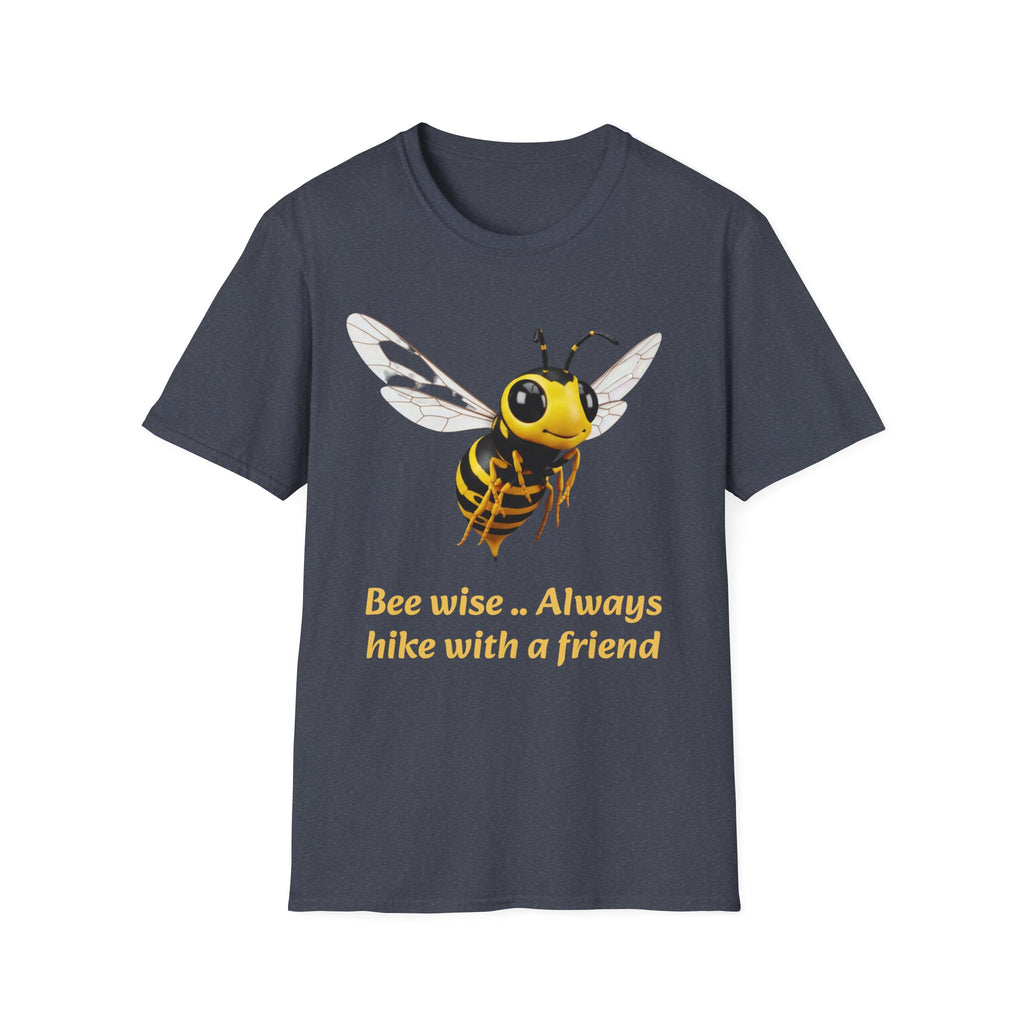 Bee Graphic T-Shirt — Cute Yellow Honeybee Illustration Tee