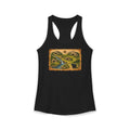 Women's Bear Cave Treasure Map Racerback Tank