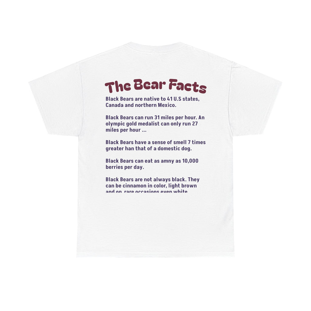 Smoky Mountain Black Bear Facts - Unisex Tee