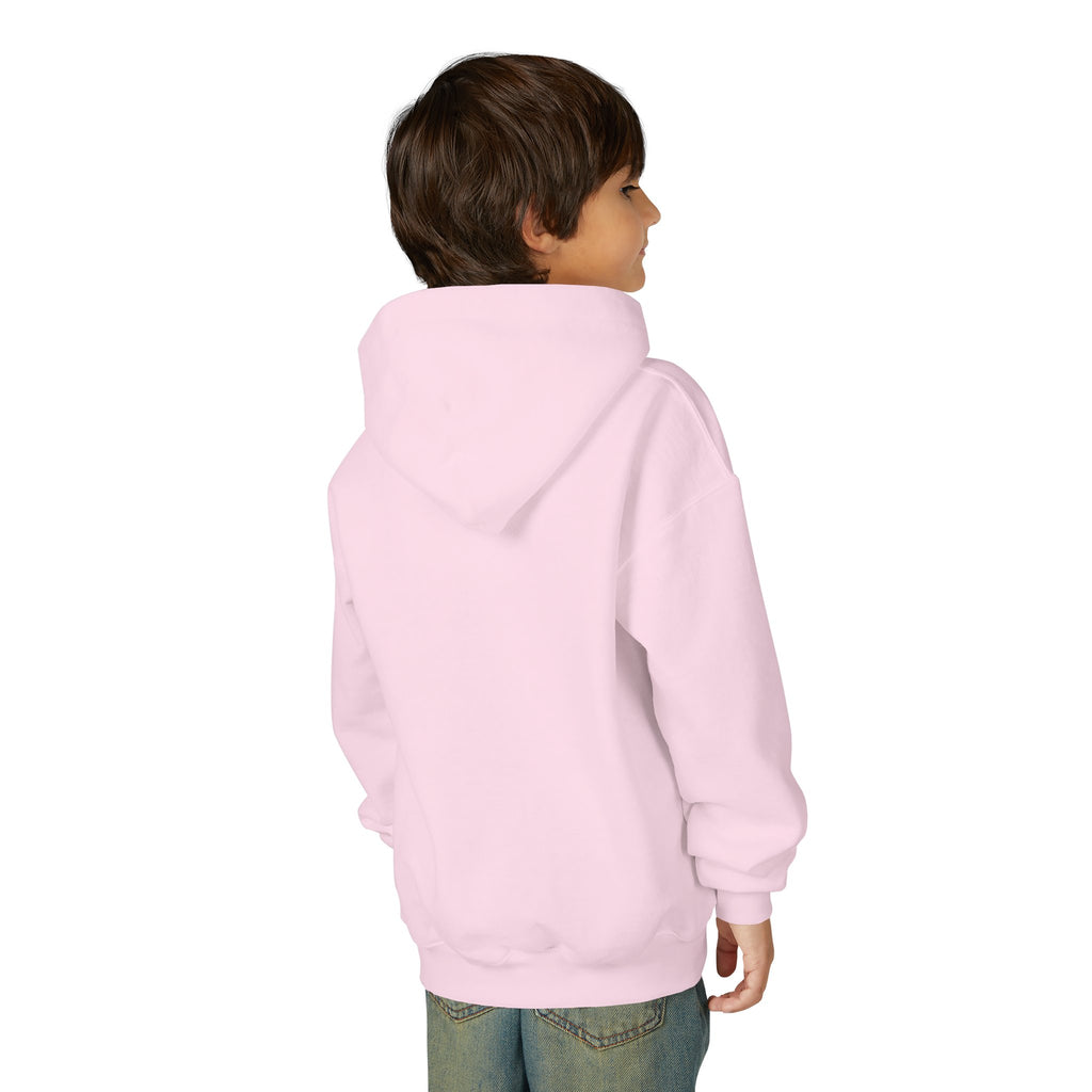 Youth Hoodie with Rustic Wilderness Map Graphic