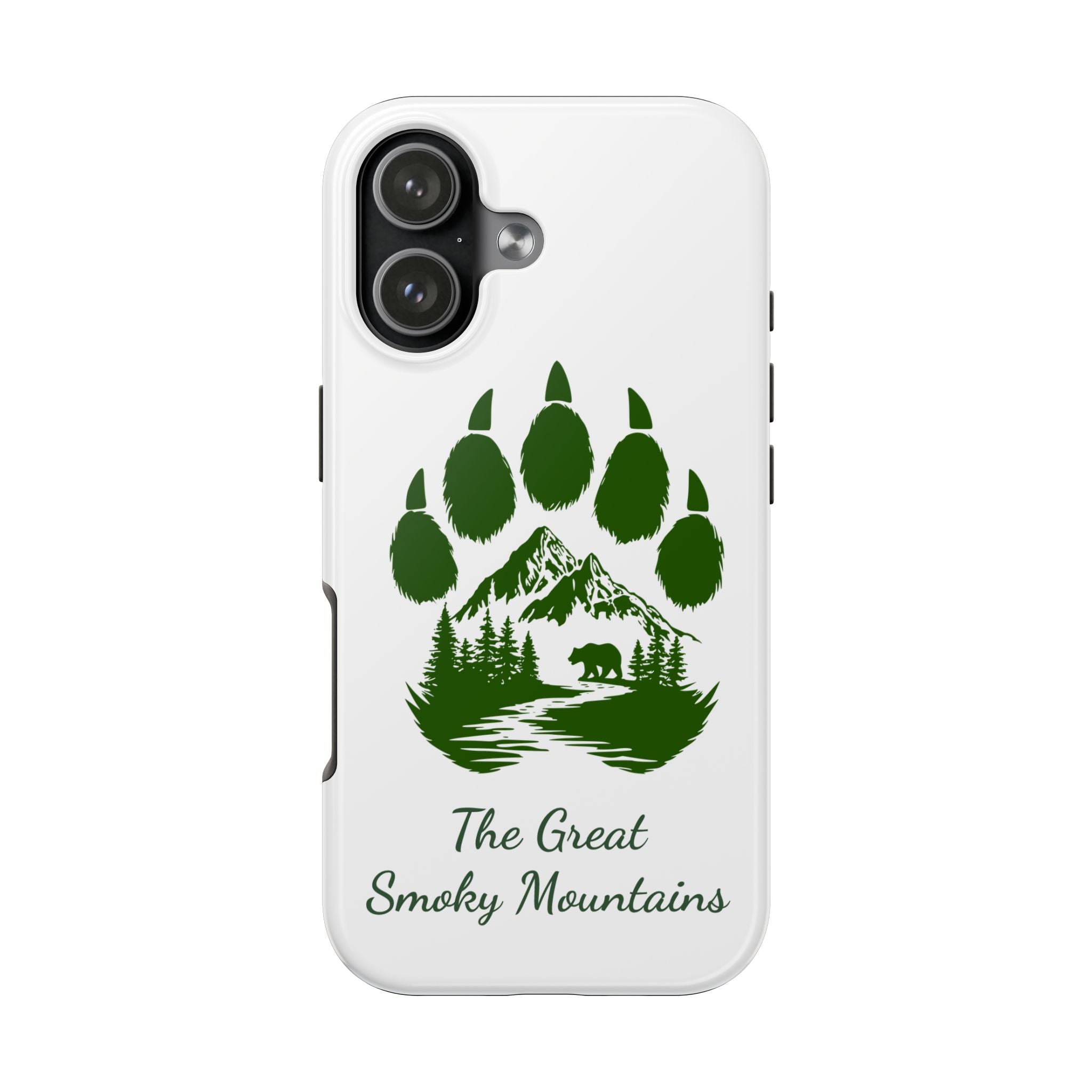 Smoky Mountains Bear Paw Tough Phone Case — The Great Smoky Mountains Scenic Protection